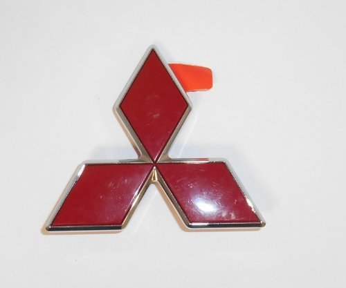 【ma452785315195】 Amazon.com: Genuine Mitsubishi Triple Diamond Emblem Red